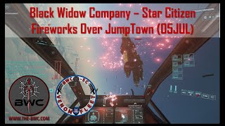 BWCSC Fireworks Over JumpTown 05JUL [upl. by Kabob86]