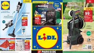 ARRIVAGE LIDL PROMOTIONS PARKSIDE amp SILVERCREST  16 AU 20 MAI 2024 [upl. by Naquin21]