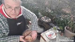 Entenkeulen à la Bourguignonne im Dutch Oven quotFranzösisch  Süd Bretagnequot 🔥 Holgers Grillen 🔥 [upl. by Bohlen]