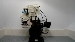 LEGO Technic Pneumatic Head sings  Hommage to Martin Kippenberger [upl. by Lonni]