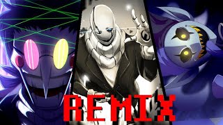 Deltarune Remix  The Ones Who Are Truly Free BIG SHOT x THE WORLD REVOLVING x Gasters Theme [upl. by Eylsel]