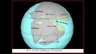 Formation de la Méditerranée et des Alpes [upl. by Nedda564]