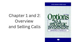 Options as a Strategic Investing Ch 1 and 2 Review and Examples [upl. by Nilya]