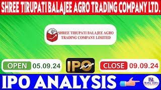 Shree Tirupati Balajee Agro Trading Company Ltd  Company Review  Business Remedies [upl. by Gudren]