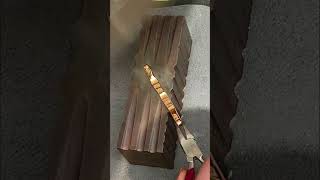 Wow heres how to make a 24k gold bracelet 🔥🔨 shorts gold viral jewellry Reels video silve [upl. by Kester]