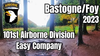 Full Walkthrough  Foxholes  Easy Company  Bastogne  101st Airborne Division  2023 [upl. by Akirre62]