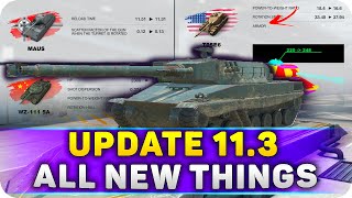 Update 113 changes  WoT Blitz [upl. by Apurk]