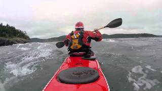 Tide Race Surfing at Deception Pass [upl. by Gnemgnok]