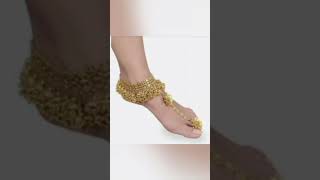 Beautiful pajeb with bichhua for wedding ❤️ youtube shorts viral video [upl. by Nalced]