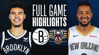 NETS at PELICANS  FULL GAME HIGHLIGHTS  January 2 2024 [upl. by Sass]