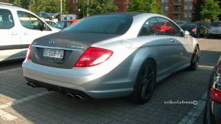 Mercedes CL 63 AMG with Carbon Fiber Vinyl [upl. by Ycinuq699]