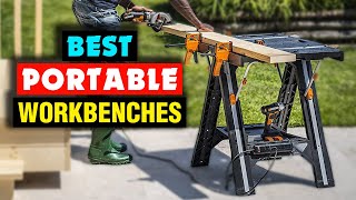 Best Portable Workbenches In 2024  Top 5 folding workbench Reviewed [upl. by Airbmac]