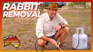 Russell Coight Teaches You How To Get Rid of Rabbits  All Aussie Adventures [upl. by Eerehs]