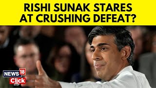 Rishi Sunak  Crushing Loss In UK Polls Predicted For Rishi SunakLed Conservative Party  N18V [upl. by Hasheem812]