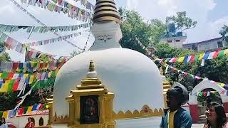 swayambhunath temple kathmandu  swayambhunath stupa  monkey temple [upl. by Erreid358]