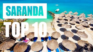 TOP 10 things to do in SARANDA Albania  Saranda travel 2022 [upl. by Etnoek]