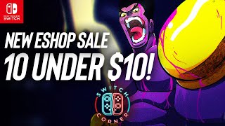 New Nintendo ESHOP Sale Live Now 10 Under 10 Nintendo Switch Deals [upl. by Aon]