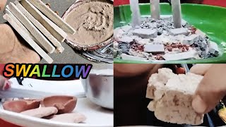 Full Swallow 🤤 asmr mukbang clay [upl. by Dulcea]