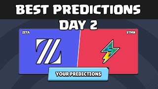 PREDICTION BRAWL STARS CHAMPIONSHIP 2023 DAY 2 [upl. by Varhol135]