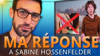 Je réponds à Sabine Hossenfelder  le mythe de la dopamine  Jessaie De Comprendre [upl. by Jerrine]