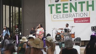 City of Beaumont is hosting its annual Juneteenth celebration in downtown [upl. by Dodge]