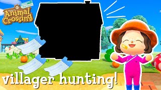 accidentally found a dreamie in 3 tickets villager hunting [upl. by Ahsietal]