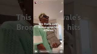 This Shatta wale’s Bronya song hits different dancehall shattawalegh ghanaianartist [upl. by Pfeifer]