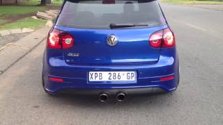 VW Golf R32 Milltek NonResonated louder [upl. by Talya345]