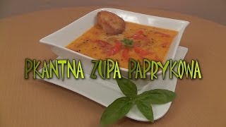 Pikantna zupa paprykowa  smakkujawpl HD [upl. by Ellehcyt202]