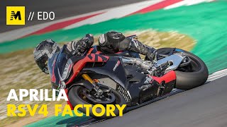 Aprilia RSV4 Factory 2021 TEST è sempre lei [upl. by Aineval]