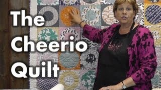 The Cheerio Quilt  Quilting with Circles [upl. by Astri807]