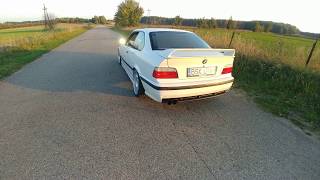 BMW e36 325i sound Scorpion  Magnaflow  Schmiedmann [upl. by Ofori90]