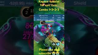 Kagura tutorial for epic rank mobilelegends kagura farsimeditz [upl. by Illib788]