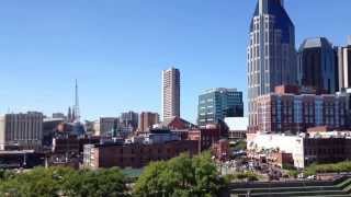 Downtown Nashville tornado siren test [upl. by Raclima129]