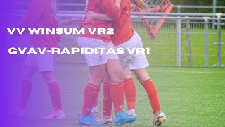 vv Winsum VR2 vs GVAV VR1 [upl. by Bowie697]