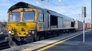 66569 at Didcot Parkway [upl. by Ravo]