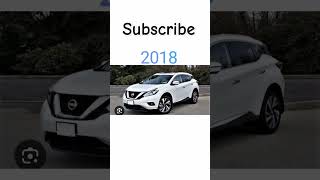 Evolution of Nissan Murano evolution automobile shorts [upl. by Rajiv133]