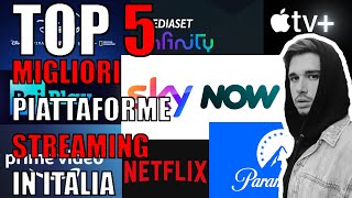 TOP 5 Migliori piattaforme streaming in Italia per vedere film [upl. by Trumaine878]