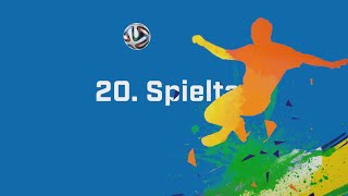 Alle Spiele alle Tore vom 20 Spieltag der Regionalliga Bayern [upl. by Buddie]