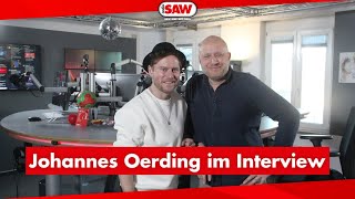 Johannes Oerding im radio SAW Interview [upl. by Oemac]