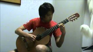 RCM Guitar grade 8PRELUDE JSBach [upl. by Kuster]