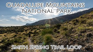 Hiking the Smith Spring Trail Loop in Guadalupe Mountains National Park [upl. by Haliak]