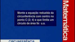 C 12  Circunferência  Matemática  Vestibulando Digital [upl. by Leifer]