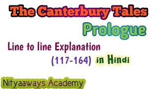 The Canterbury Tales Prologue Part 2 in Hindi [upl. by Adamik]