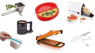 I Tested Viral Kitchen Gadgets ft a Tunnel Toaster [upl. by Llerreg]