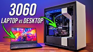 Laptop vs Desktop RTX 3060  Closer Than You Think [upl. by Suirtimed]