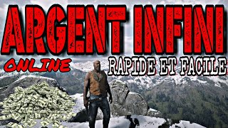 RED DEAD ONLINE  ARGENT ARGENT ILLIMITÉ INFINI FACILE ET RAPIDE NOUVELLE METHODE PS4 ET XBOX ONE [upl. by Cecile]