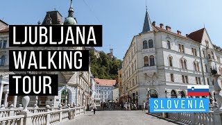 Discover Ljubljana Walking Tour Of Slovenias Quaint Capital  Travel Guide [upl. by Wordoow]