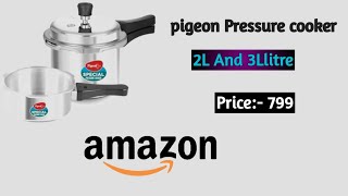 Unboxing Pigeon Pressure Cooker 2Land 3L From Amazon [upl. by Nalaf]