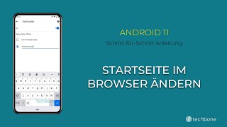 Startseite im Browser ändern Android 11 [upl. by Ainirtak]